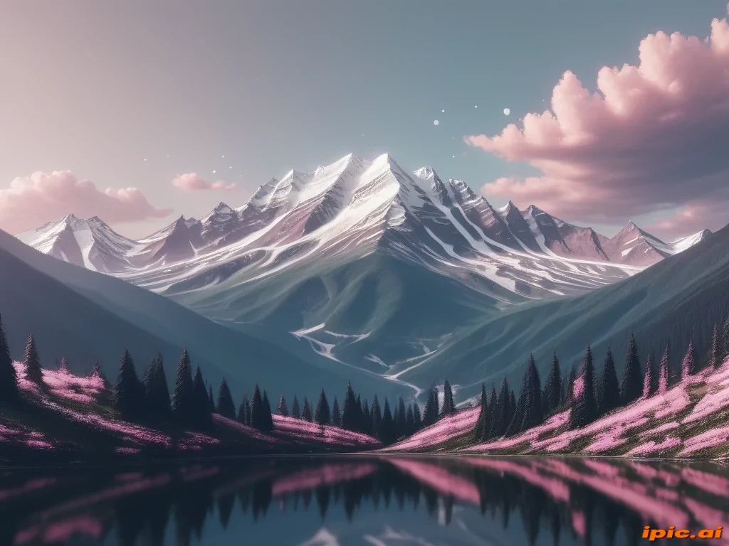 aesthetic mountain wallpaper
