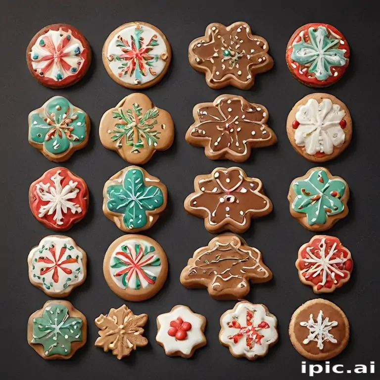 clip art christmas cookies