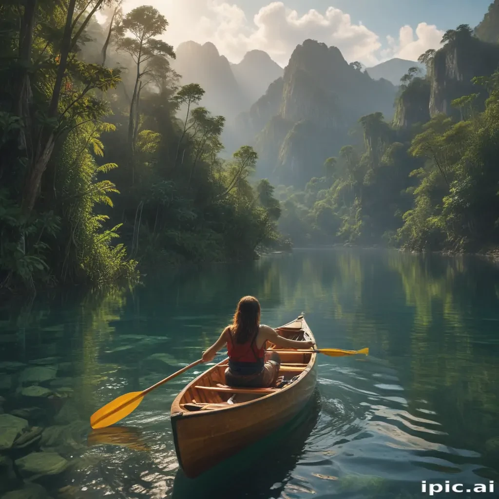 canoeing png