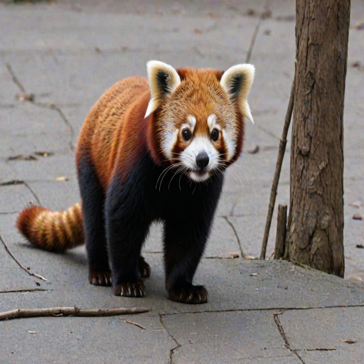 red panda png