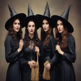 vintage witches