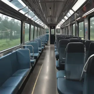 train transparent