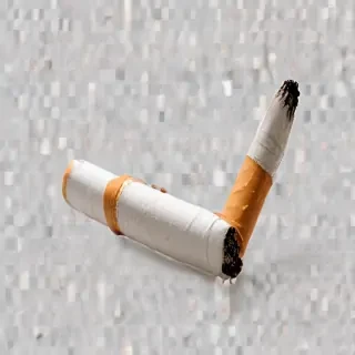 transparent cigarette