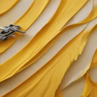 aesthetic yellow background