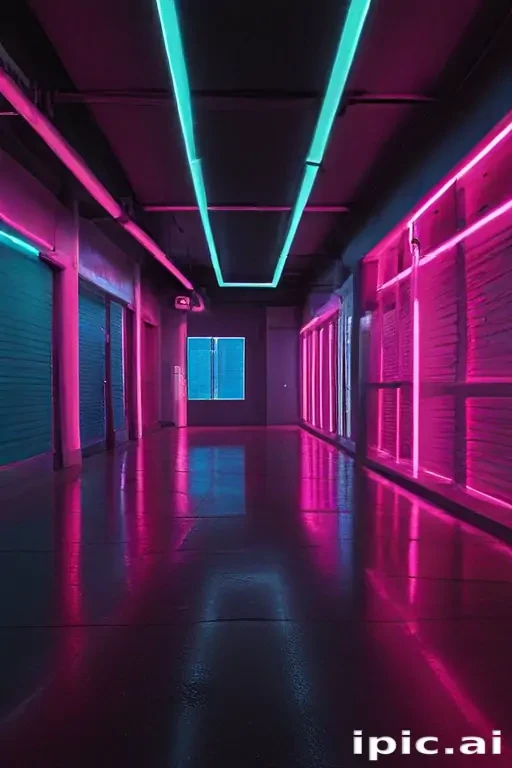 neon background aesthetic