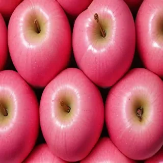 pink apple wallpaper