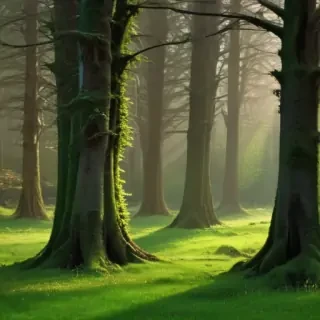 aesthetic background green