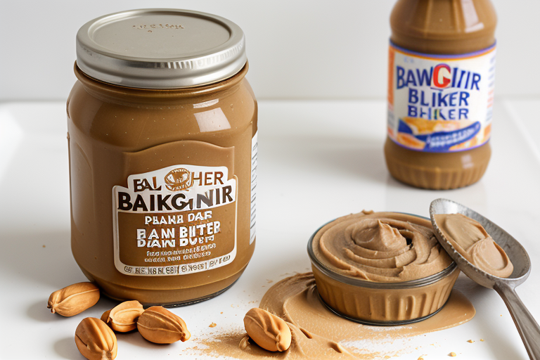 peanut butter and baking soda