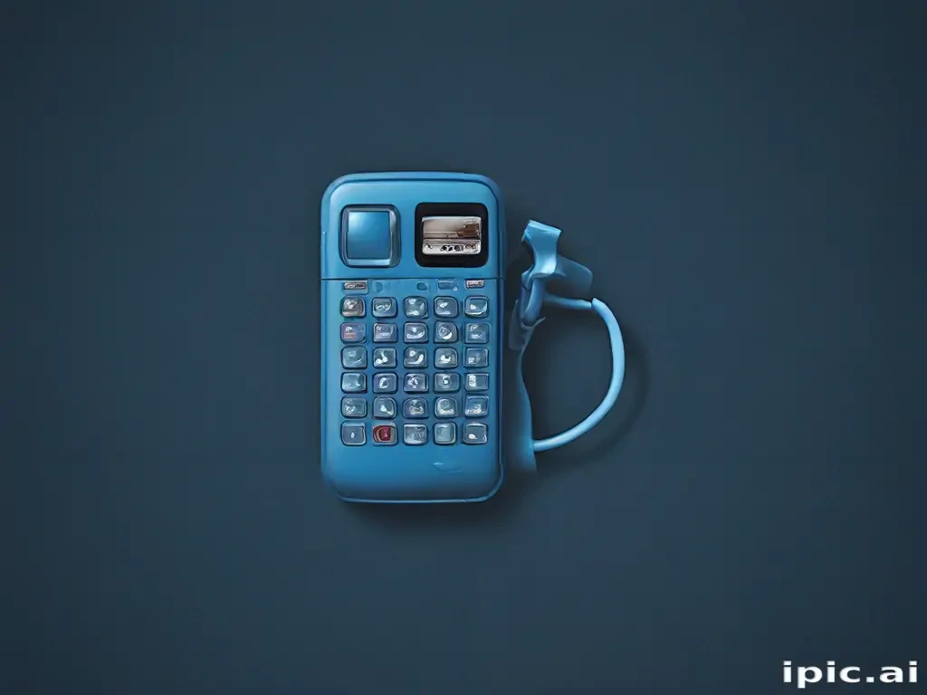 blue phone wallpaper