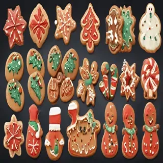 clip art christmas cookies