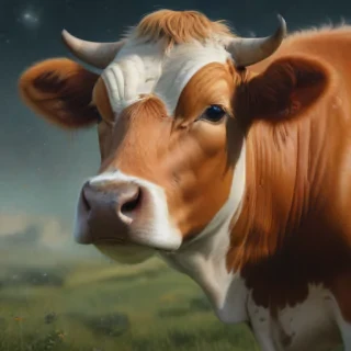 aesthetic cow print