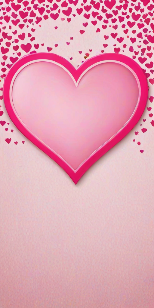 background pink heart