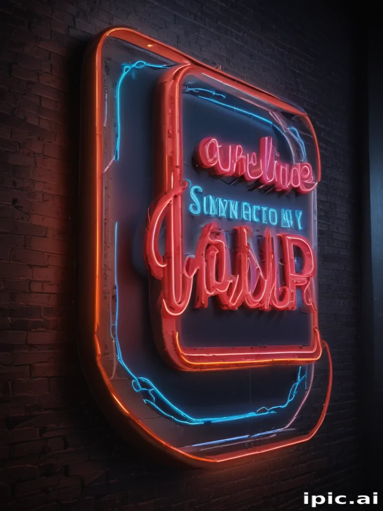 neon sign png