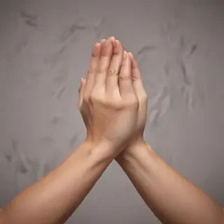 pray hands png