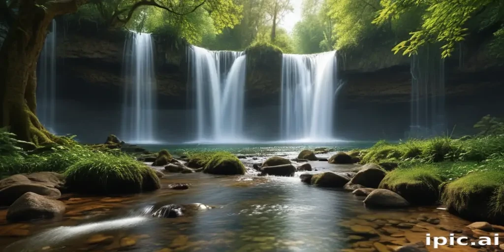 desktop waterfall backgrounds