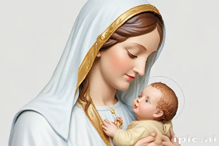 virgin mary clip art