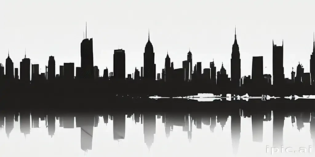 city silhouette png