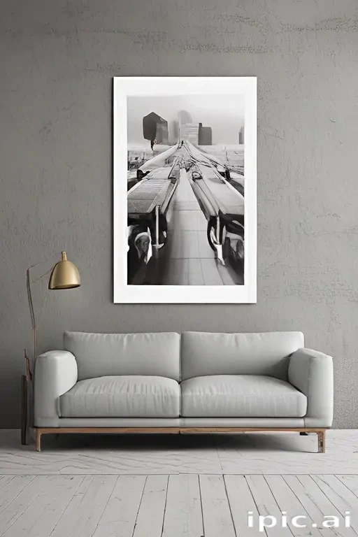 mockup wall art