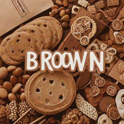 brown aesthetic banner
