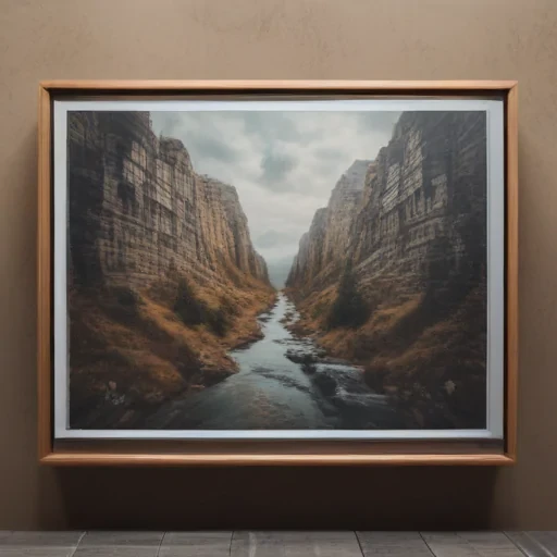 wall art mock up