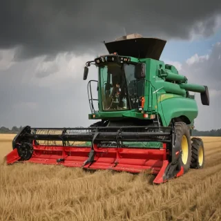 combine harvester