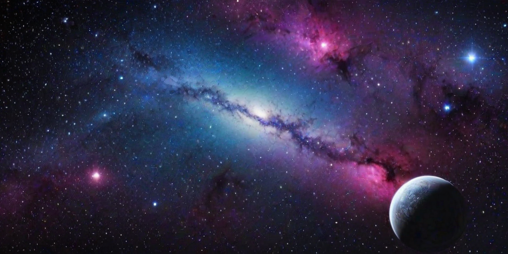 galactic background