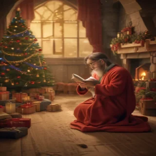 christmas story background