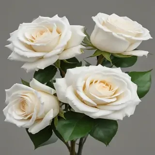 white roses png