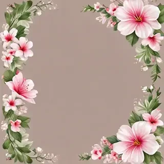 flowers border png
