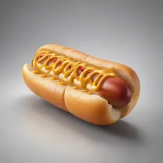 transparent hot dog