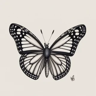 butterfly drawing pictures