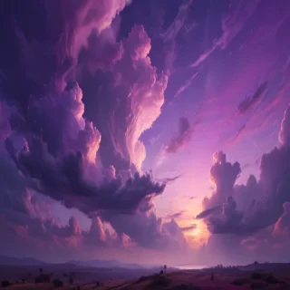 purple sky wallpaper