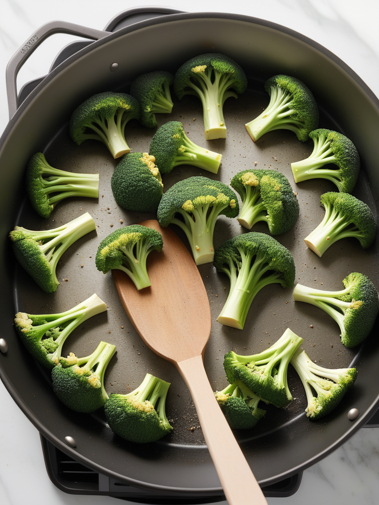 how to cook frozen broccoli in the oven