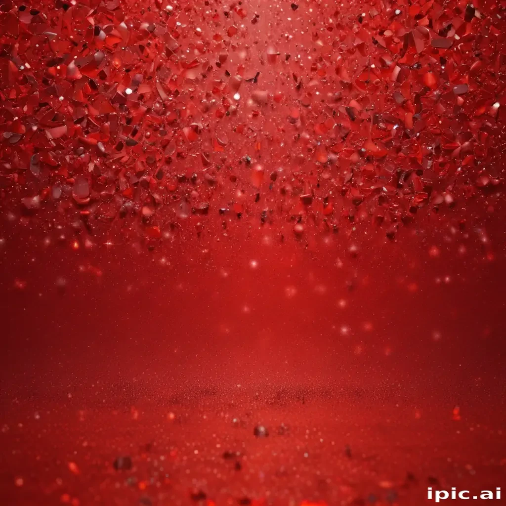 sparkly red background