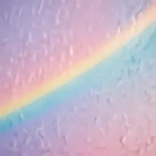pastel rainbow