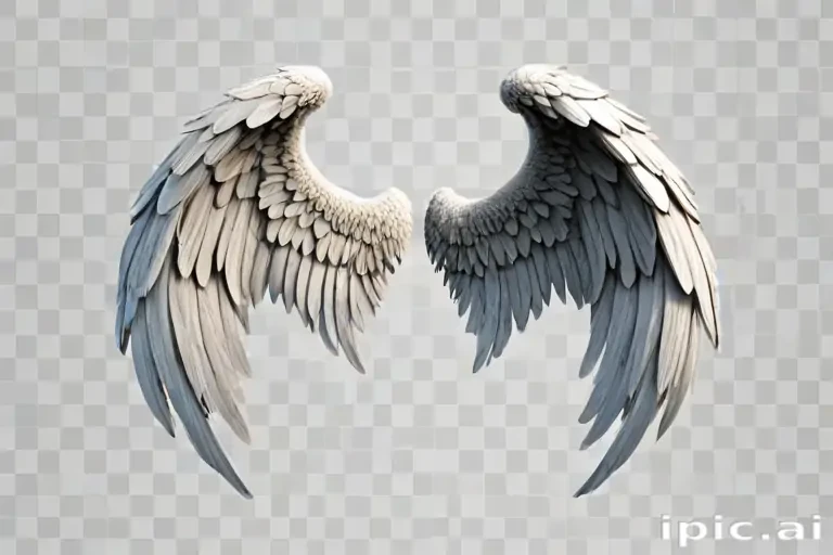 angel wings transparent background