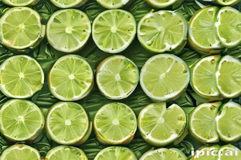 lime green background