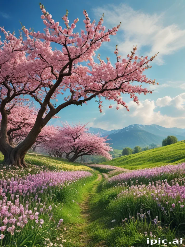 spring aesthetic desktop wallpaper