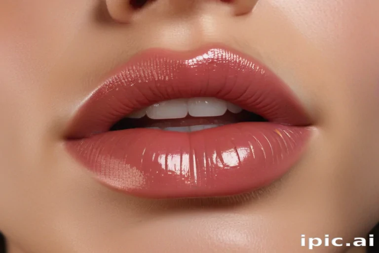 glossy lips png