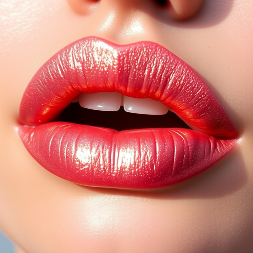 Holographic rose gold lips with a glossy top coat, "Prismatic Blush" showcases a multi-dimensional shimmer that shifts from pink to gold in different angles