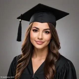 grad hat png