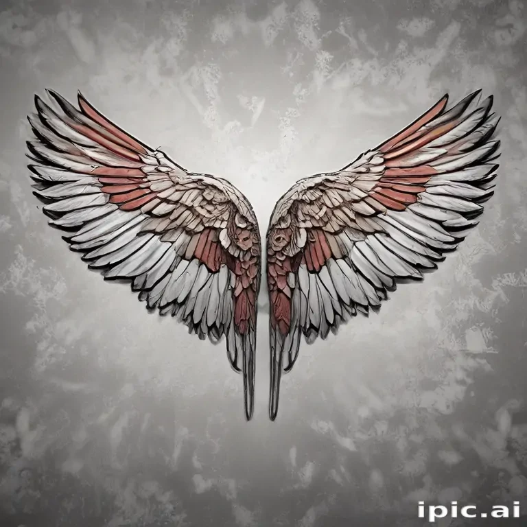 wings with background