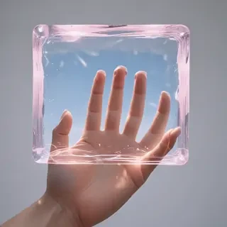 aesthetic transparent
