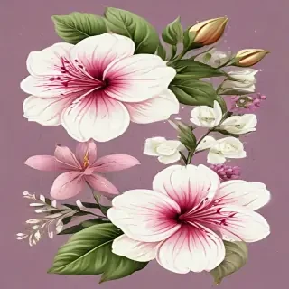 clipart transparent background flowers