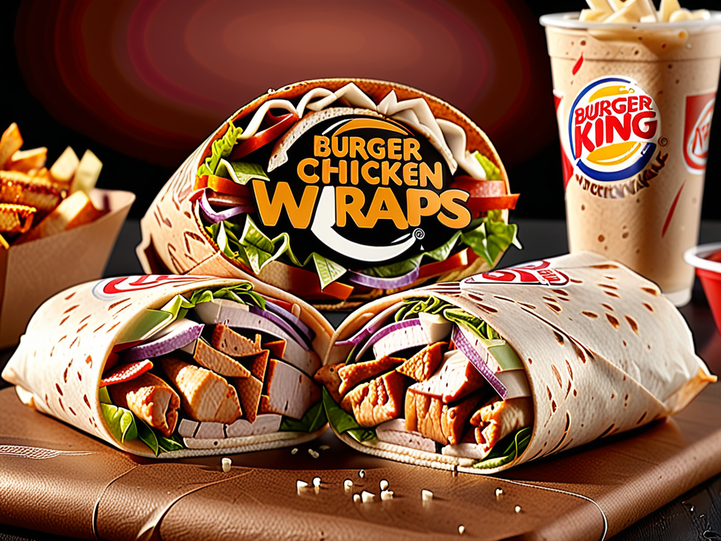 burger king chicken wraps nutrition