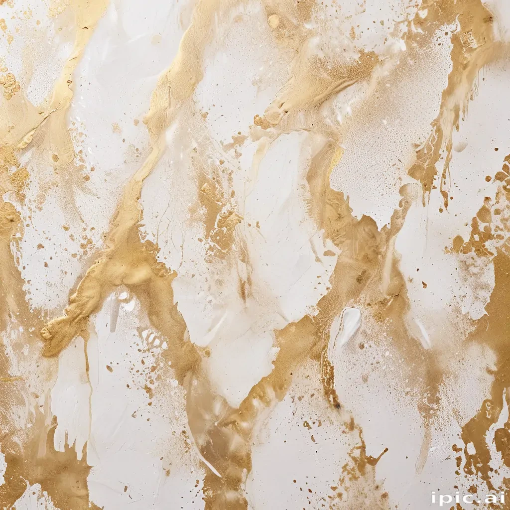 gold and white background