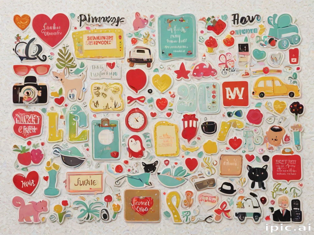 online scrapbook stickers