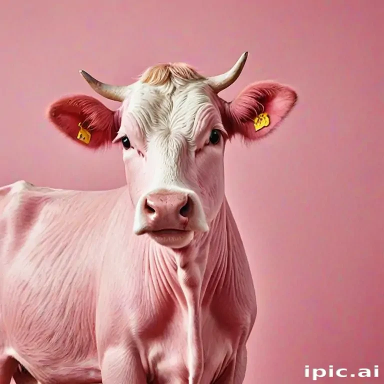 pink cow wallpaper