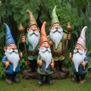 garden gnomes
