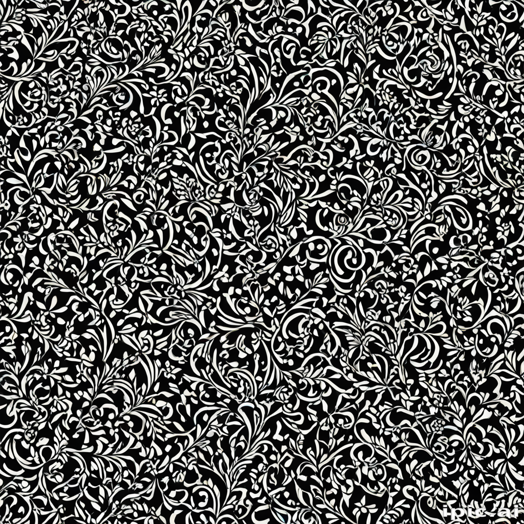 black and white patterns